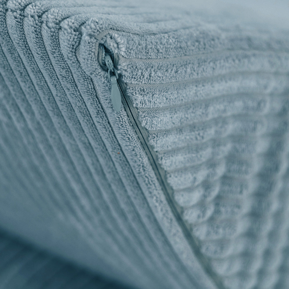 Modulinis Šezlongas, Mėlynas Kordurojus, sulankstytas – vaizdas 4