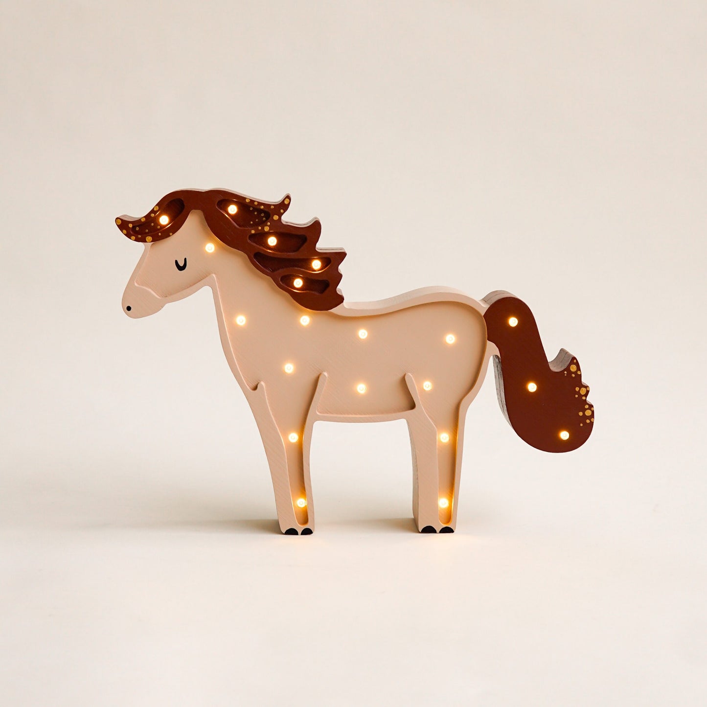 Medinė lempa Arkliukas – pagrindinis vaizdas