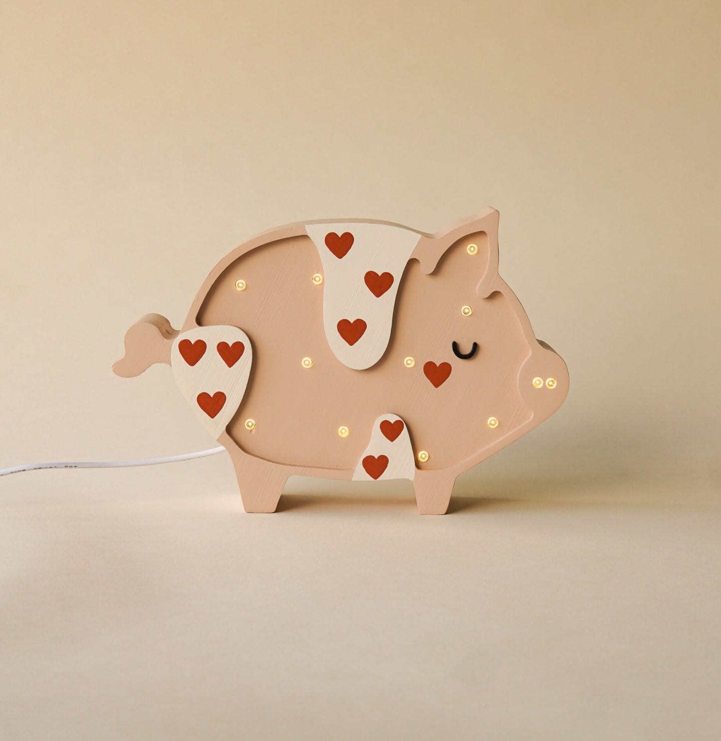 Medinė lempa Paršiukas – pagrindinis vaizdas