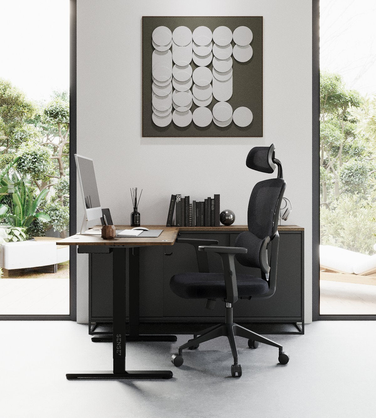 Ergonominė biuro kėdė paaugliui Veno – nuotrauka 4
