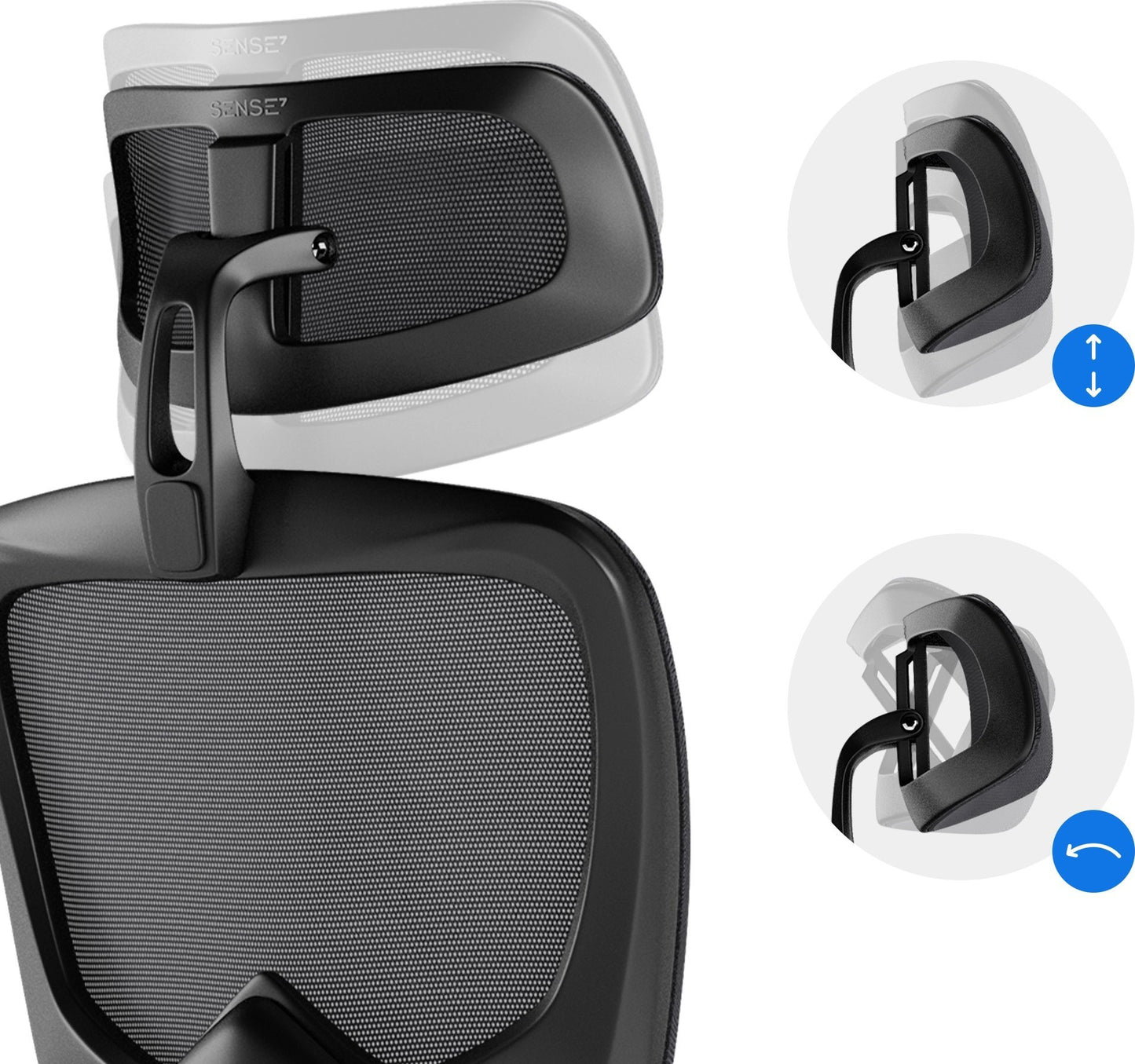 Ergonominė biuro kėdė paaugliui Veno – nuotrauka 13