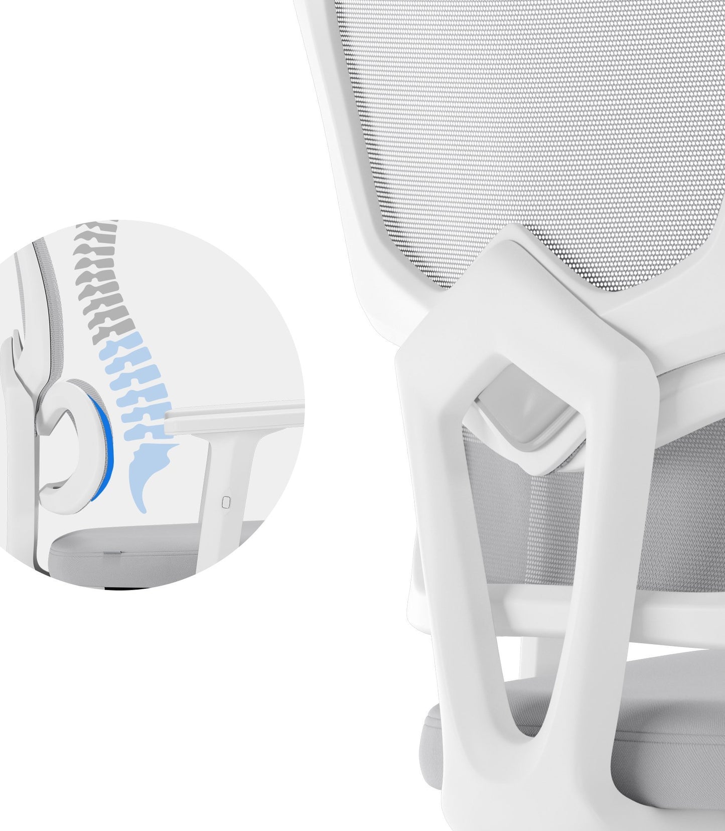 Ergonominė biuro kėdė paaugliui Veno – nuotrauka 19