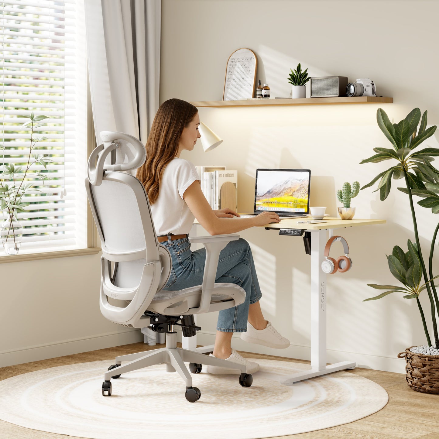 Ergonominė biuro kėdė mokiniui Neyo – nuotrauka 21