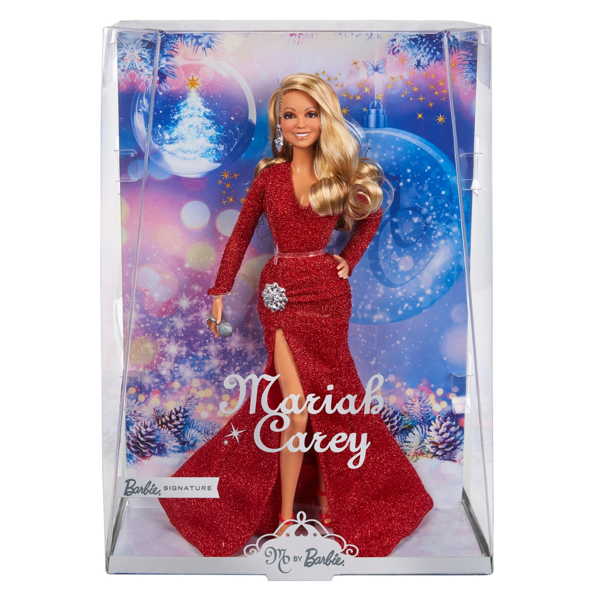 Barbie Kolekcinė Mariah Carey Holiday Celebration lėlė HJX17 – vaizdas 2