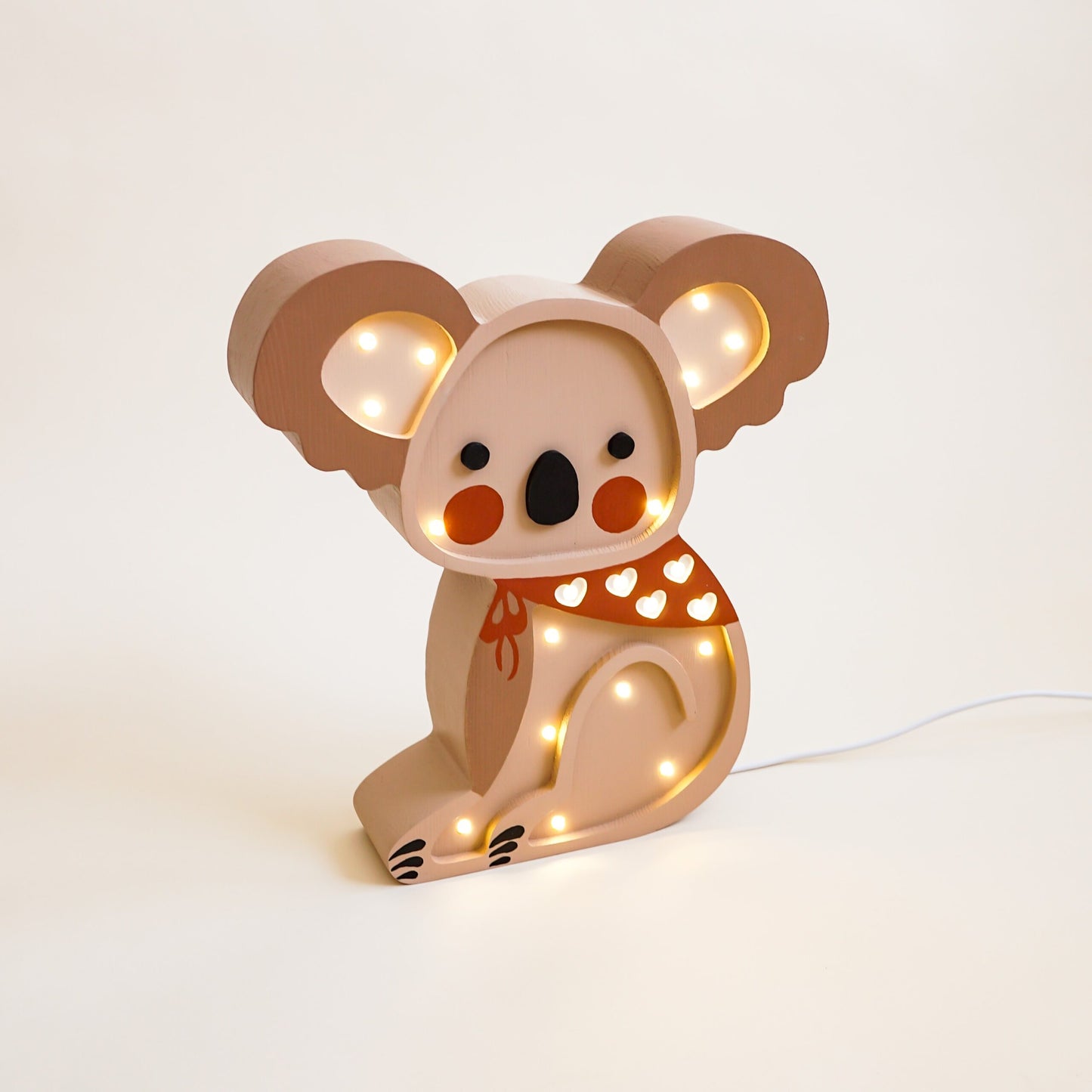 Medinė lempa Koala – vaizdas 2