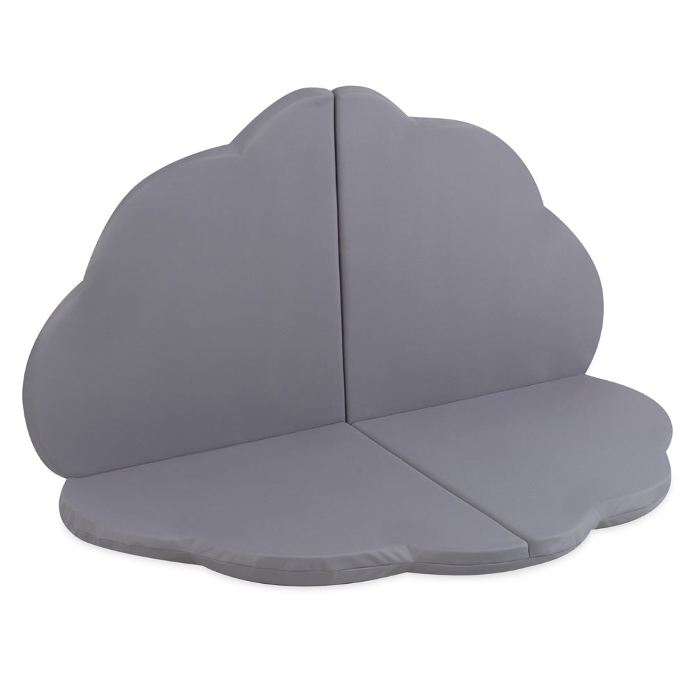 PLUSH NEST Lauko Kilimas, Gėlės Formos, Pilkas, su žaislais – vaizdas 7