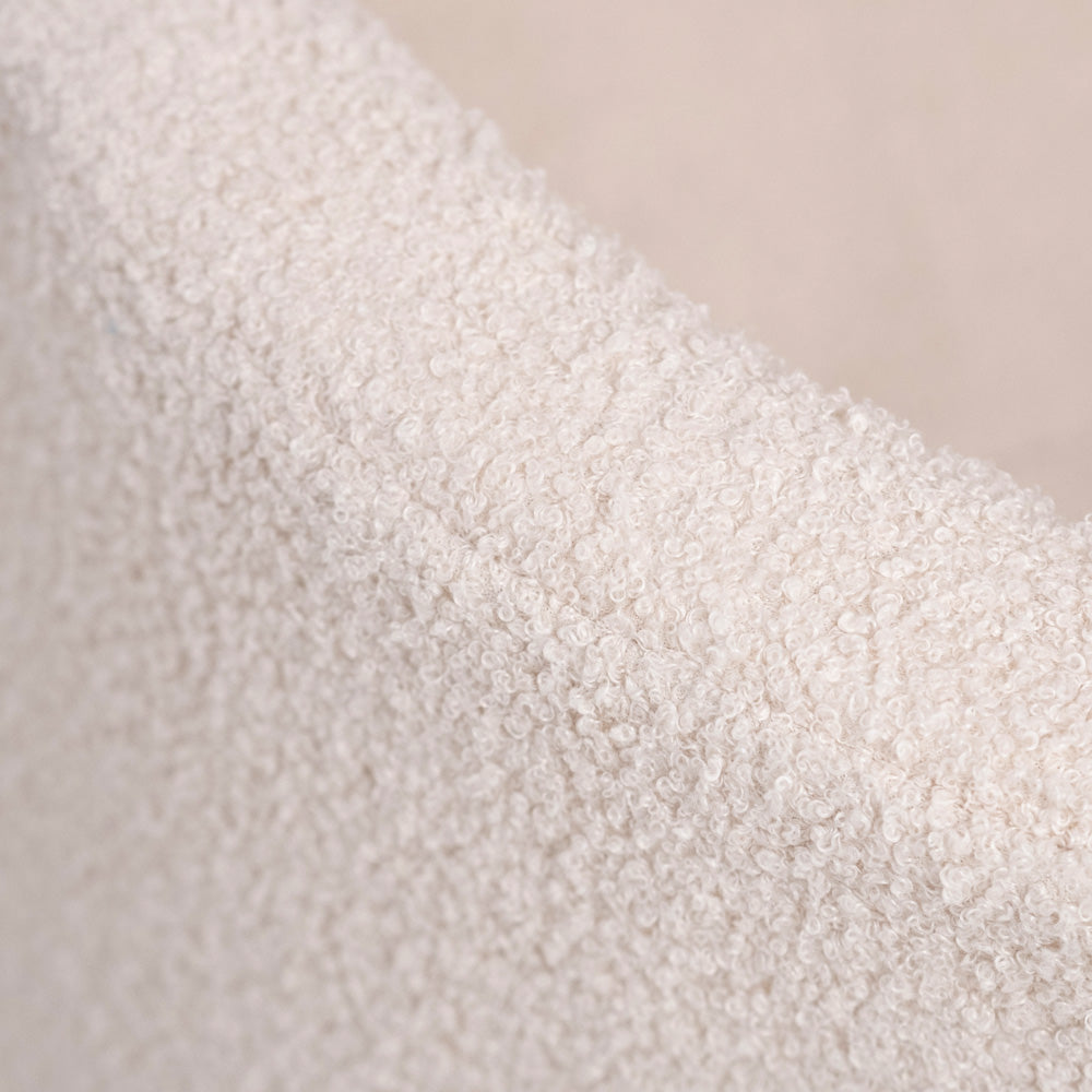 Apvalus pliušinis baseinas „PLUSH NEST“, Kreminis Avinėlis – vaizdas 7