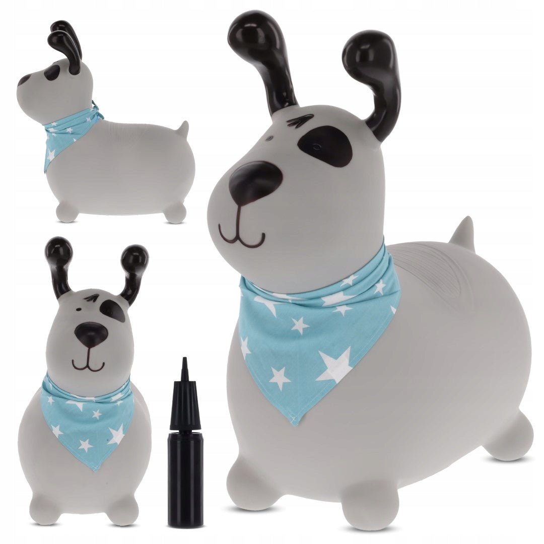 Guminis šokliukas vaikams nuo metų, pilkas – vaizdas 2