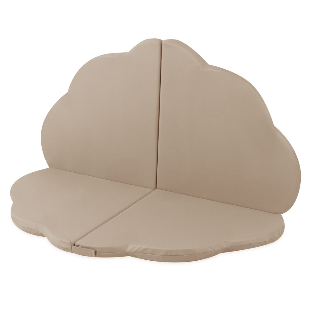 PLUSH NEST Gėlės Formos Lauko Kilimėlis, Atsparus Vandeniui, Smėlio SP – pagrindinis vaizdas