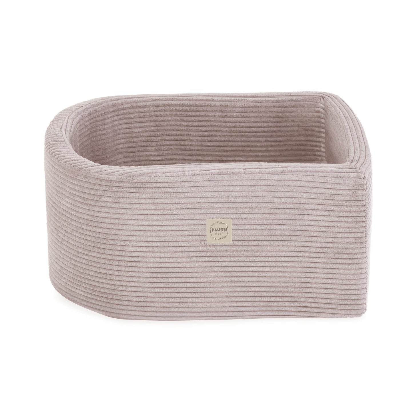 Premium Pliušinė Mini Žaidimų Aikštelė su Baseinu ir 100 Kamuoliukų, Šviesiai Rožinė – vaizdas 7