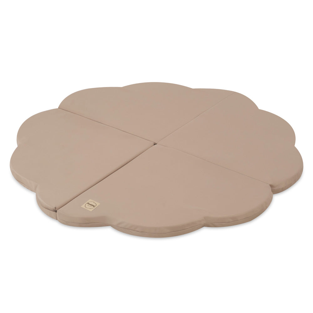 PLUSH NEST Gėlės Formos Lauko Kilimėlis, Smėlio SP – vaizdas 6