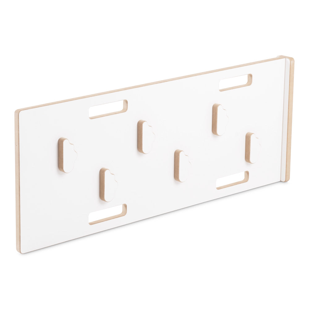 PLUSH NEST 4in1 Medinis Rokeris Mažyliams, Balta/Pilka – vaizdas 5