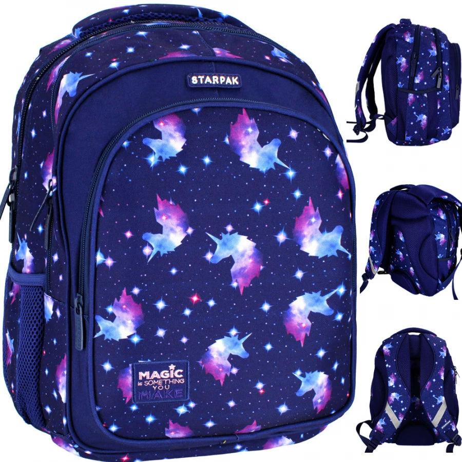 Mokyklinė kuprinė Unicorn Galaxy – Starpak