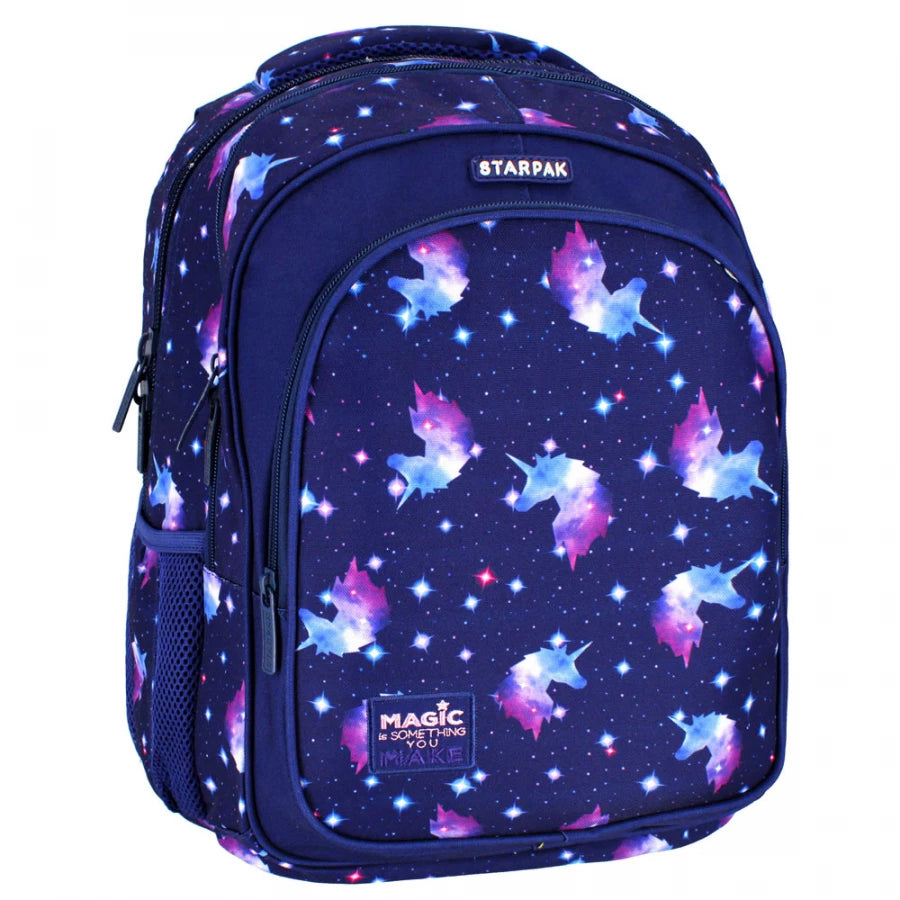 Mokyklinė kuprinė Unicorn Galaxy – Starpak