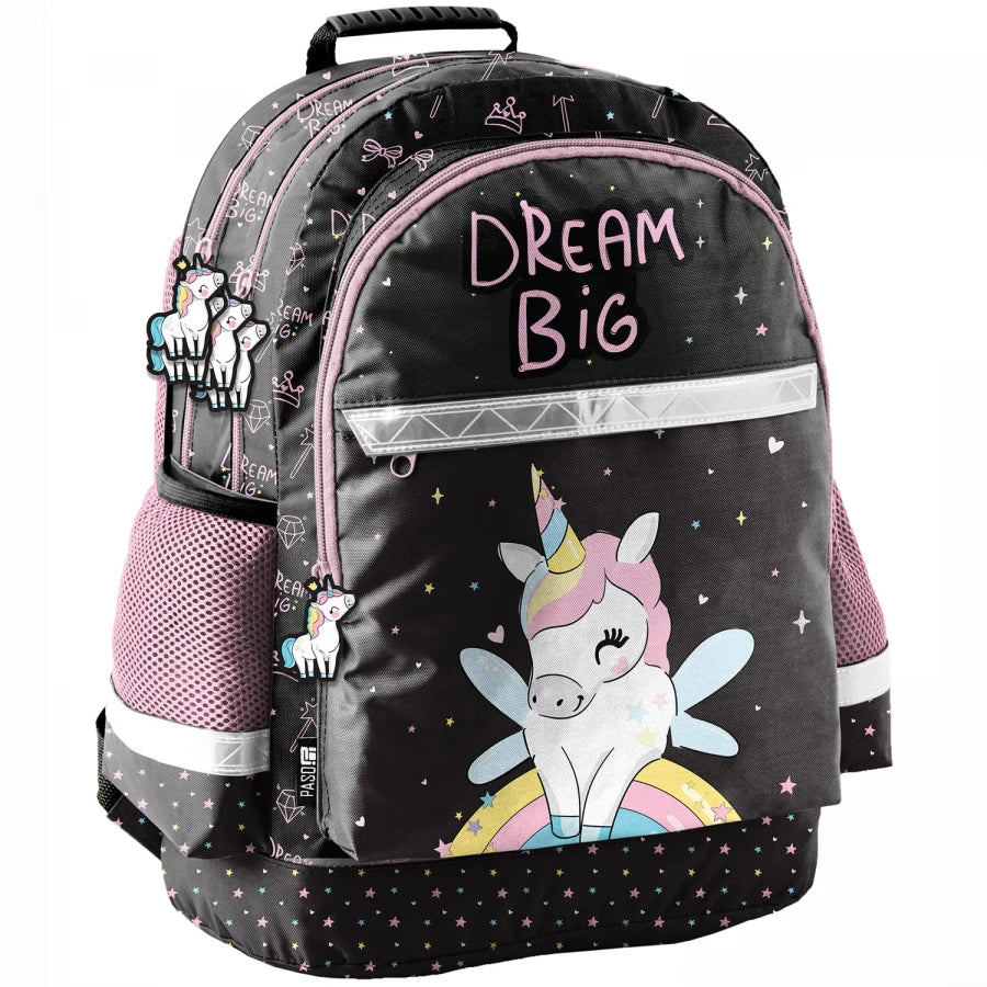 Mokyklinė kuprinė Rainbow Unicorn – Paso