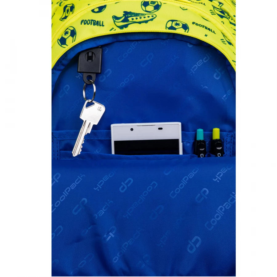 Mokyklinė kuprinė Football 2T – CoolPack