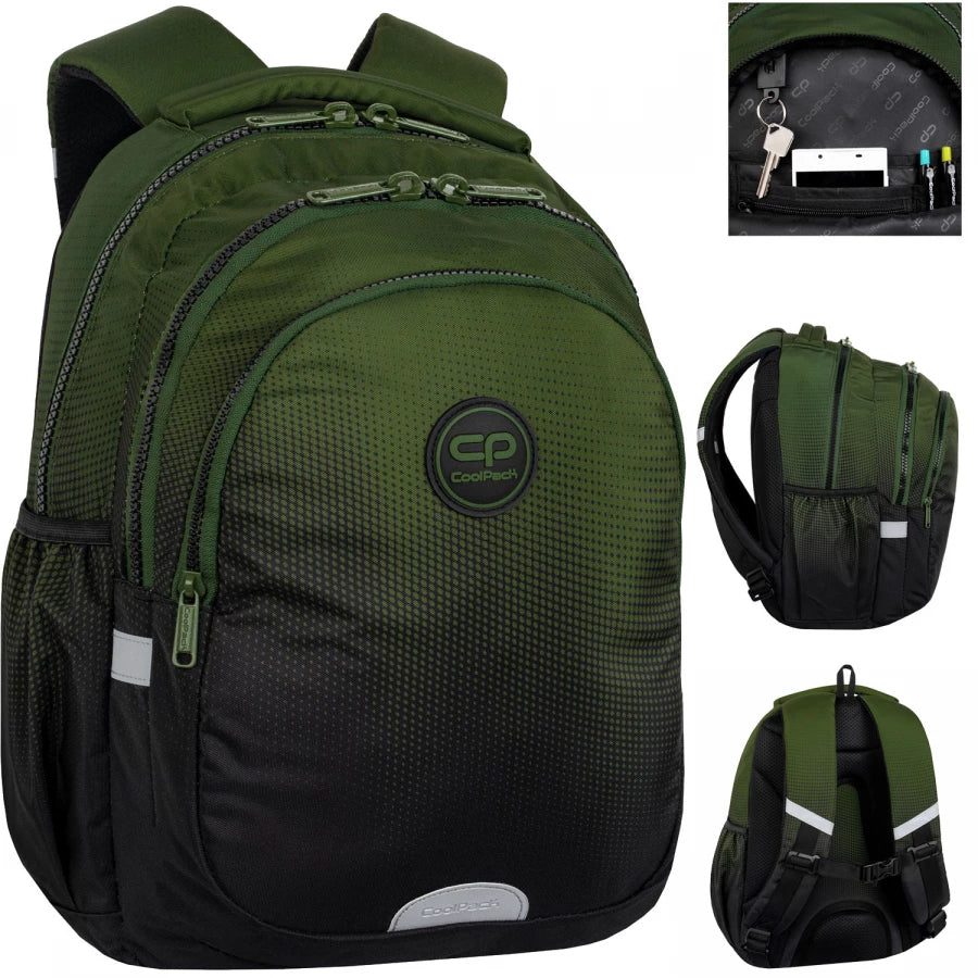 Mokyklinė kuprinė Gradient Grass žalia – CoolPack