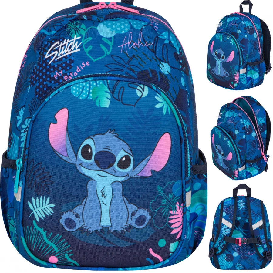 Mokyklinė-iškylos kuprinė Stitch mėlyna – CoolPack