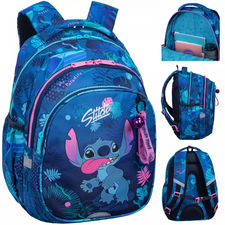 Mokyklinė kuprinė Stitch mėlyna – CoolPack