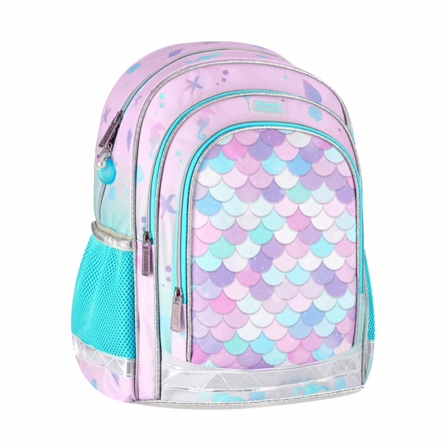 Mokyklinė kuprinė undinėlė pastel – Starpak