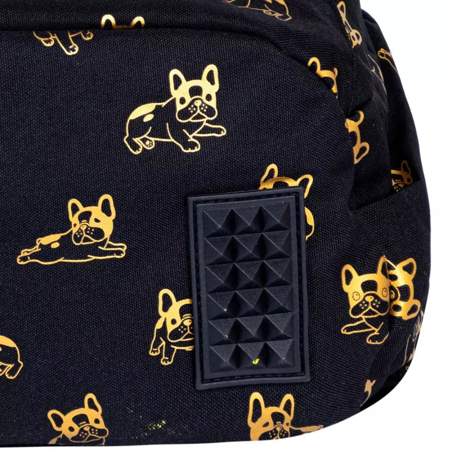 Mokyklinė kuprinė Golden Frenchie – Head