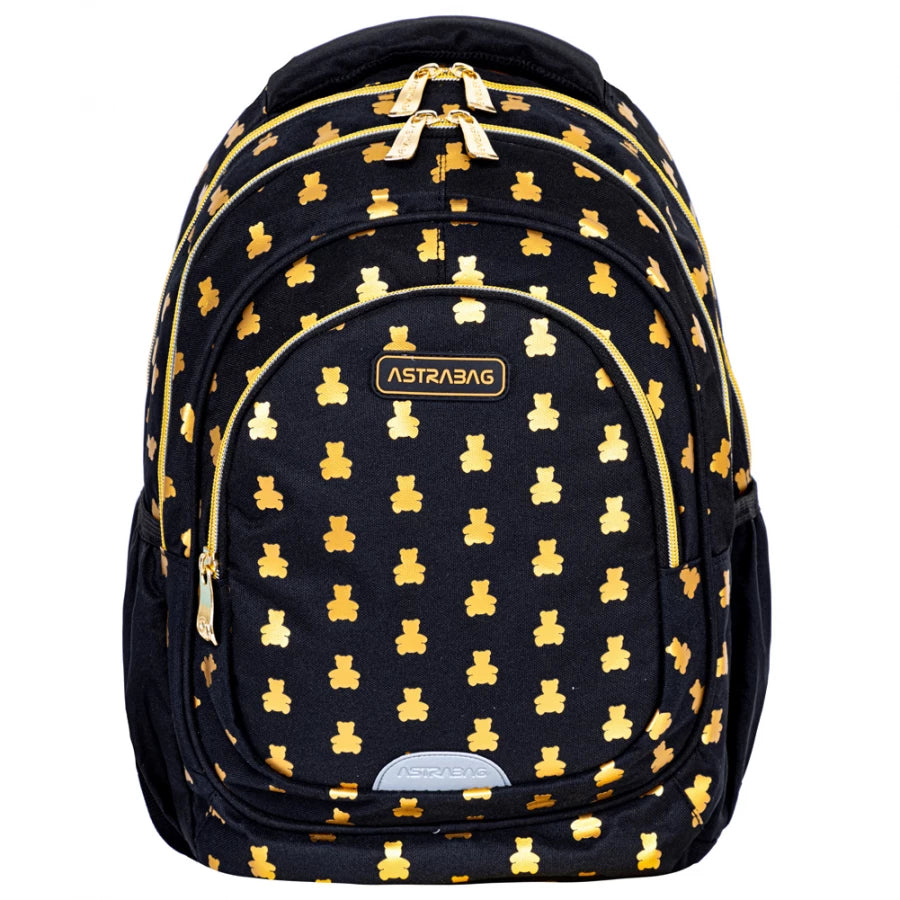 Mokyklinė kuprinė Golden Teddy – AstraBag