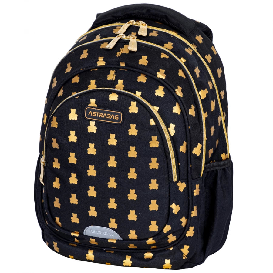 Mokyklinė kuprinė Golden Teddy – AstraBag