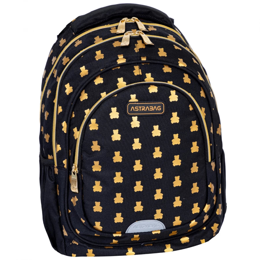 Mokyklinė kuprinė Golden Teddy – AstraBag