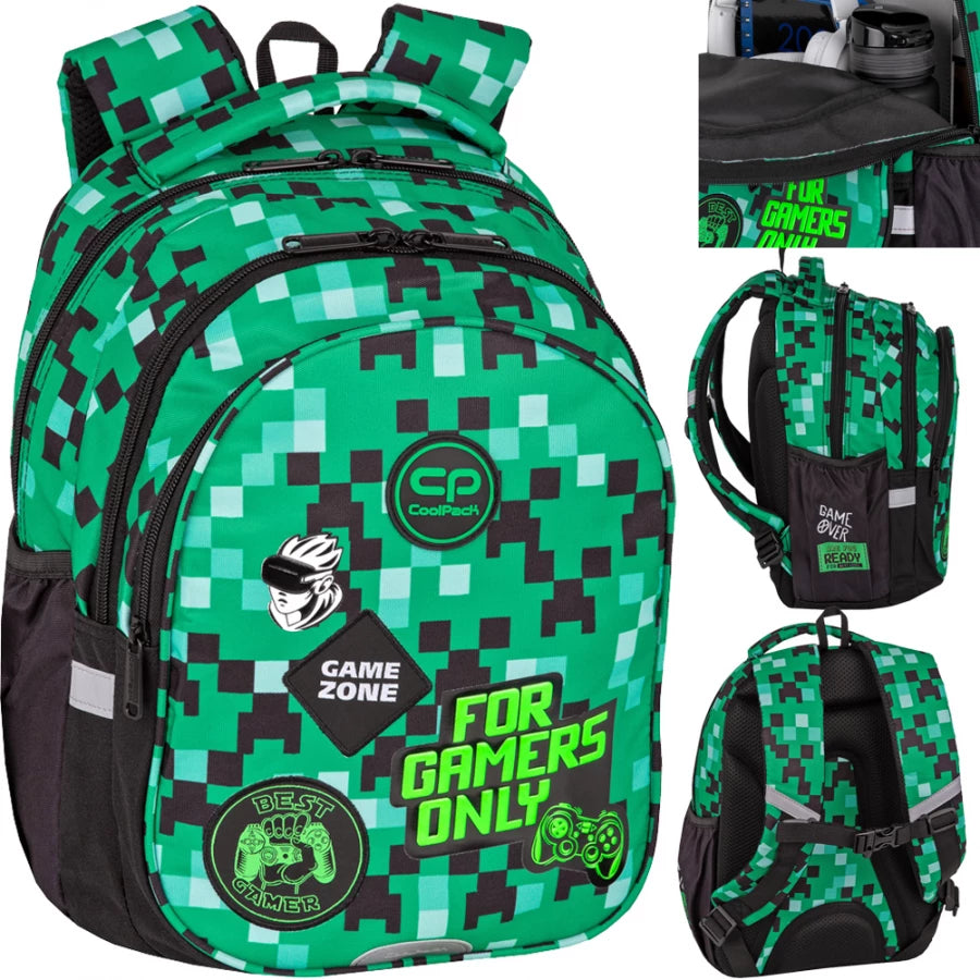 Mokyklinė kuprinė Game Zone – CoolPack