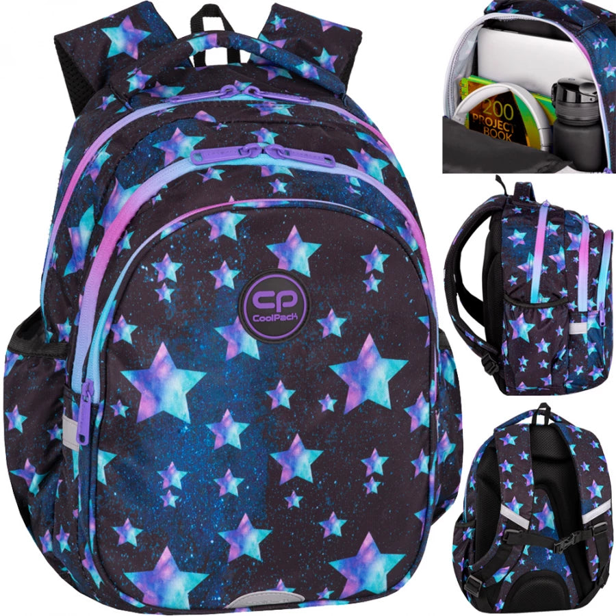 Mokyklinė kuprinė Star Night – CoolPack