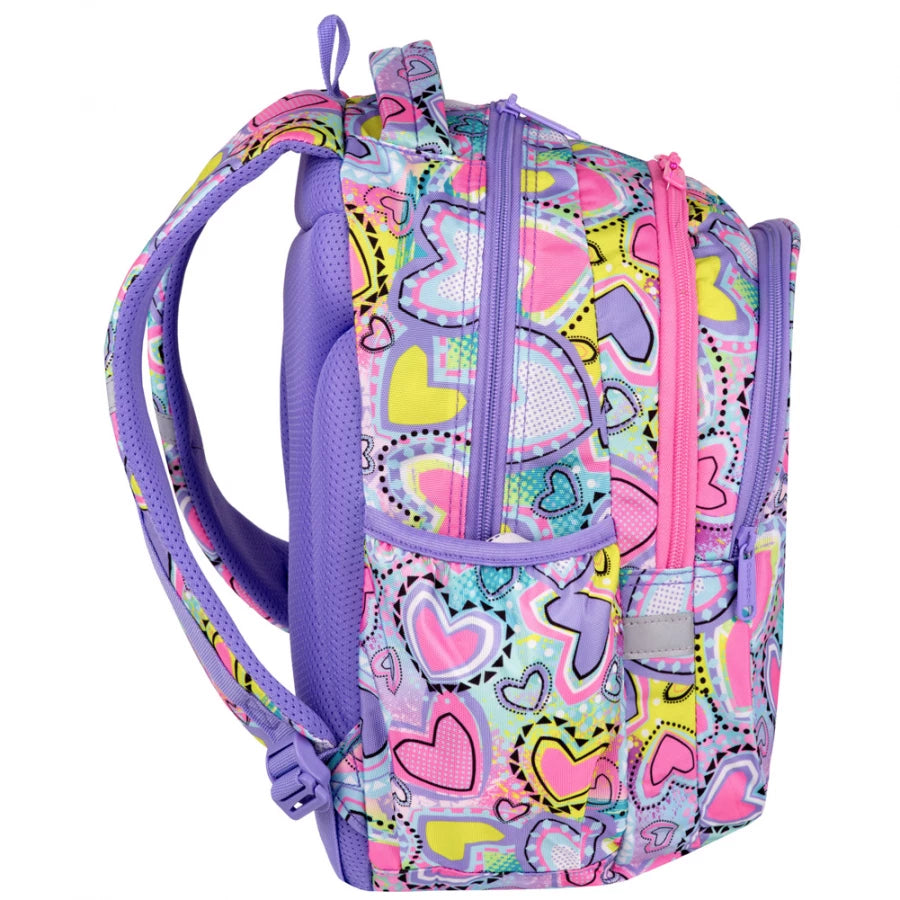 Mokyklinė kuprinė Pastel Hearts – CoolPack