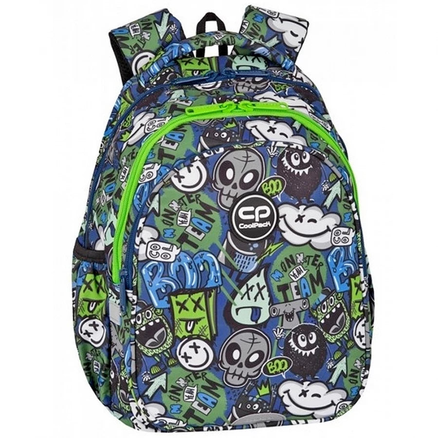 Mokyklinė kuprinė Monster Team – CoolPack