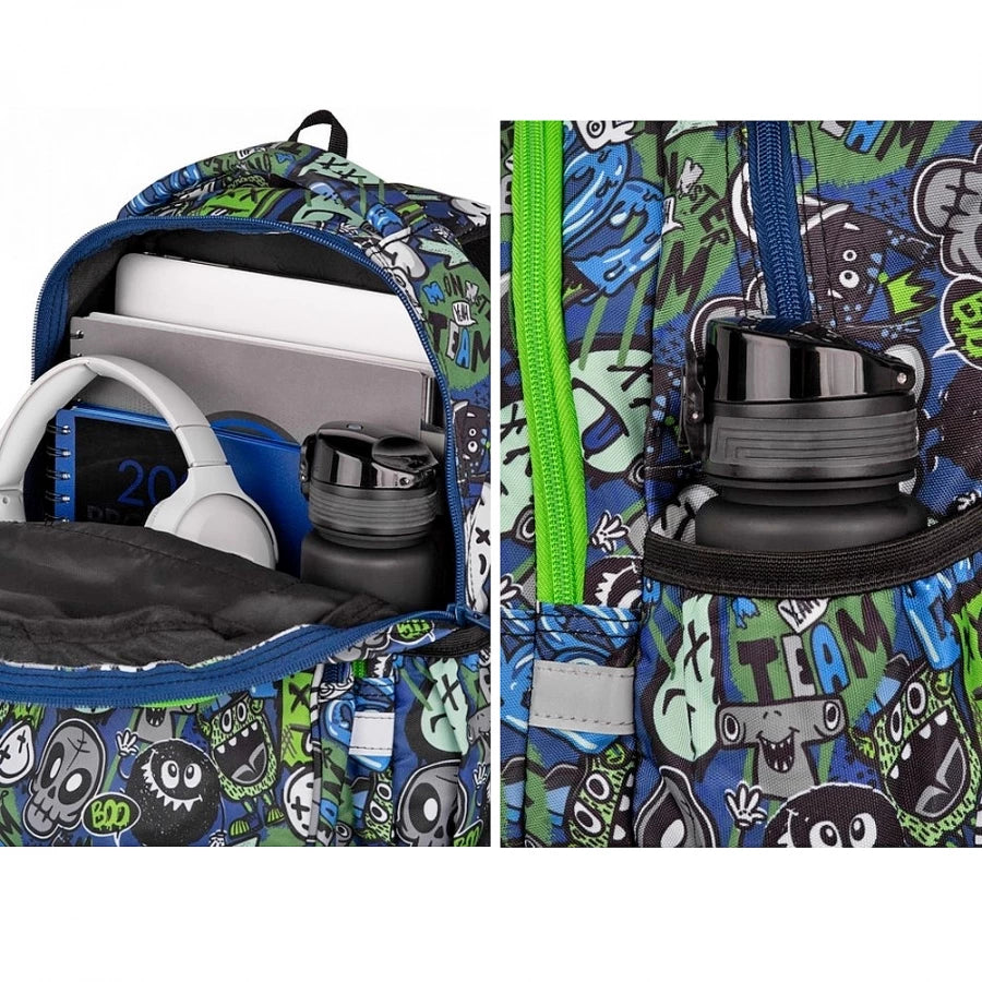 Mokyklinė kuprinė Monster Team – CoolPack