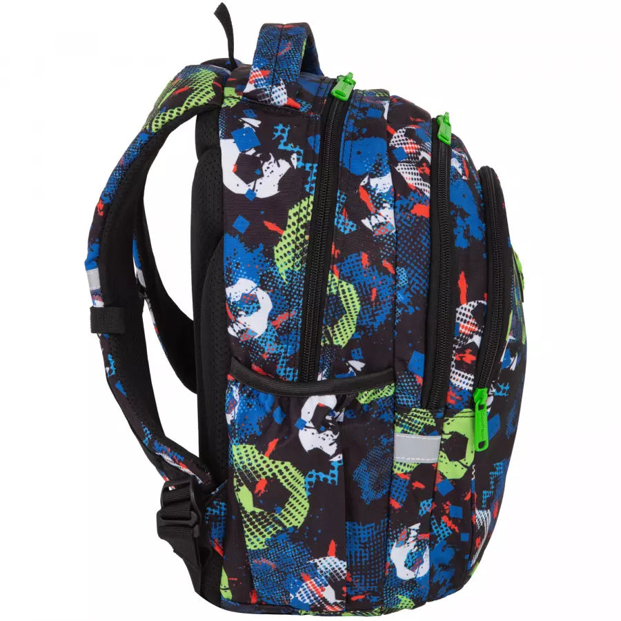 Mokyklinė kuprinė Football Blue – CoolPack