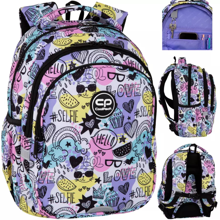 Mokyklinė kuprinė Mood – CoolPack Jerry