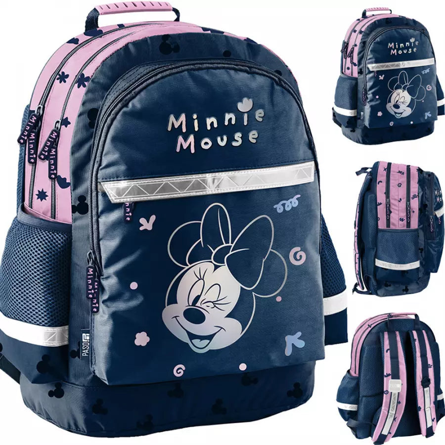 Mokyklinė kuprinė Disney Minnie su kaspinu – Paso