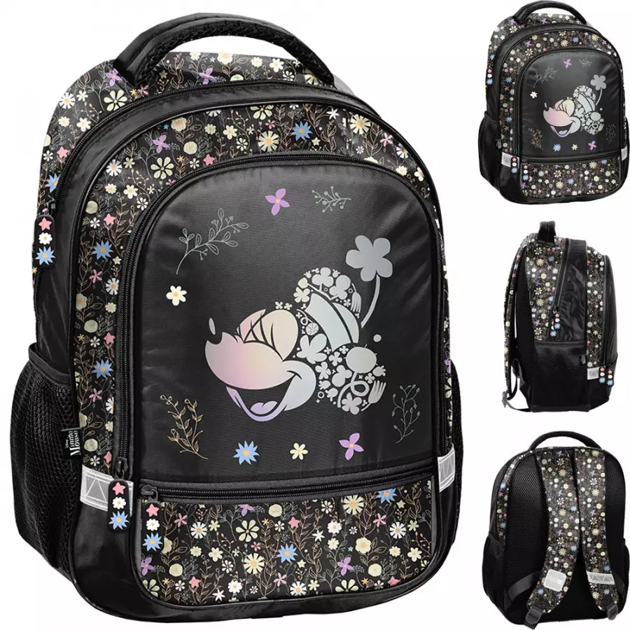 Mokyklinė kuprinė Disney Minnie juoda – Paso
