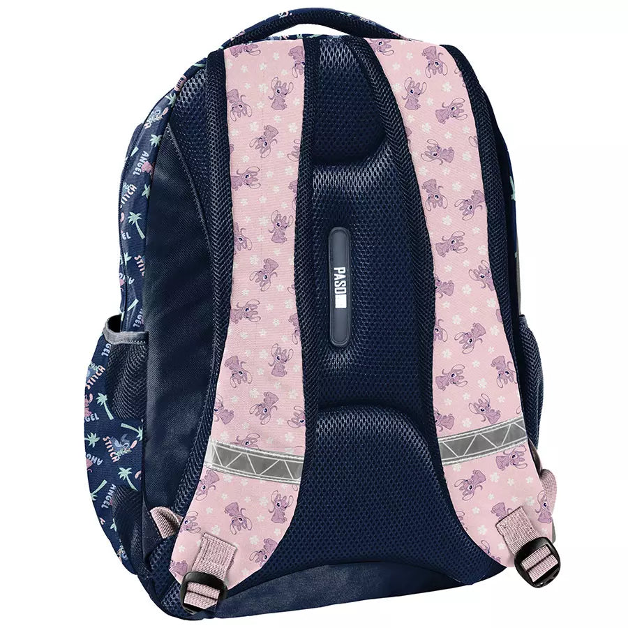 Mokyklinė kuprinė Stitch ir Angel – Paso