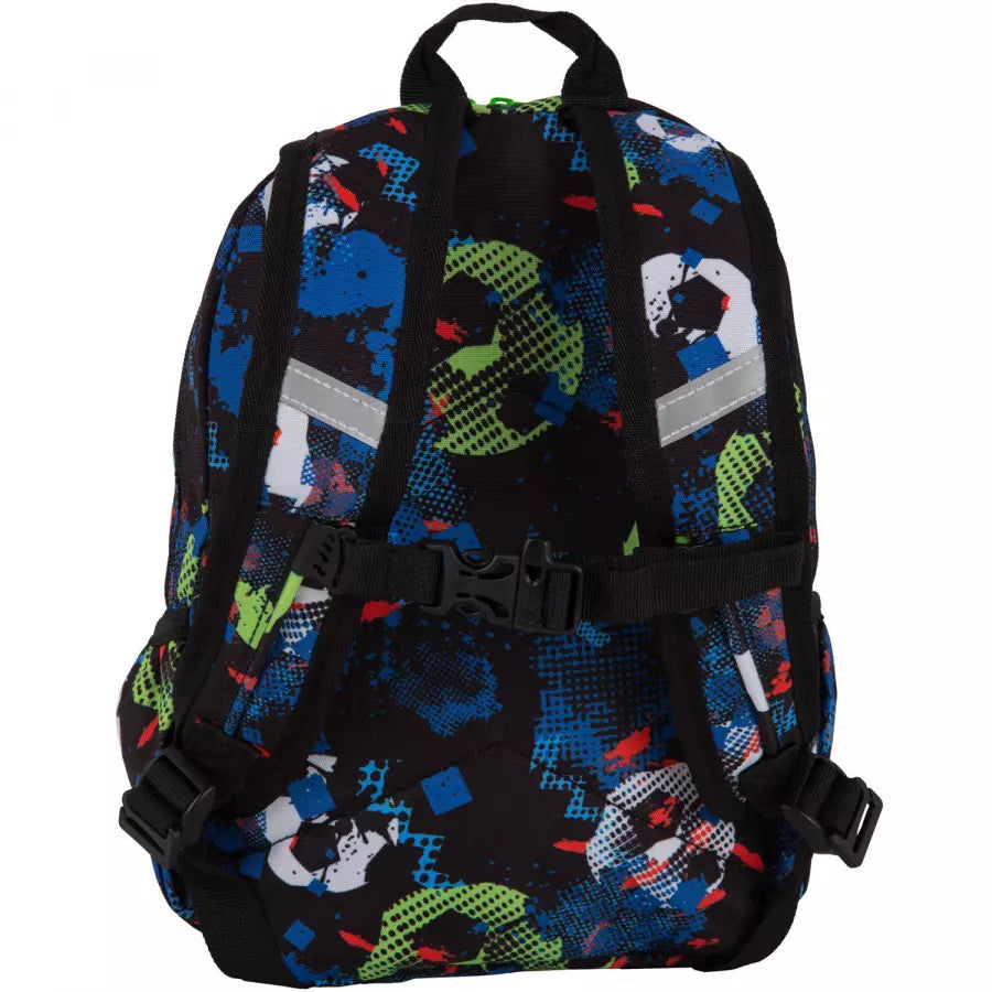 Mokyklinė-iškylos kuprinė Football Blue – CoolPack Toby