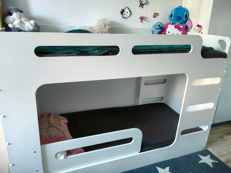 Dviaukštė jaunuolių lova MAX 2, 80x200 cm – vaizdas 4