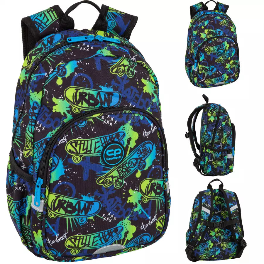 Mokyklinė kuprinė Skate Night – CoolPack