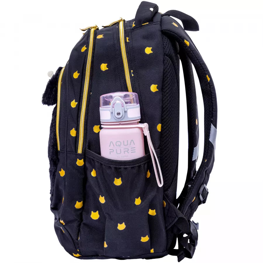 Kuprinė Fluffy Kitty Black – AstraBag