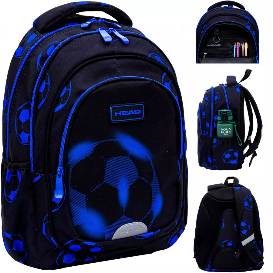 Ergonominė kuprinė Neo Blue Football – Head