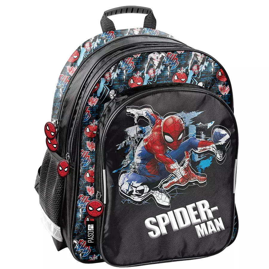 Mokyklinė kuprinė Spider Man juoda – Paso