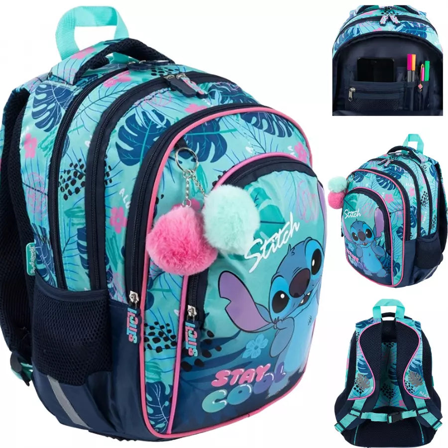 Mokyklinė kuprinė Stitch Stay Cool – St.Majewski