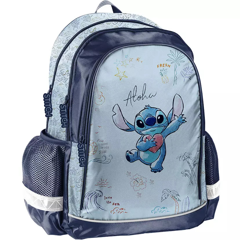 Mokyklinė kuprinė Stitch mėlyna – Paso