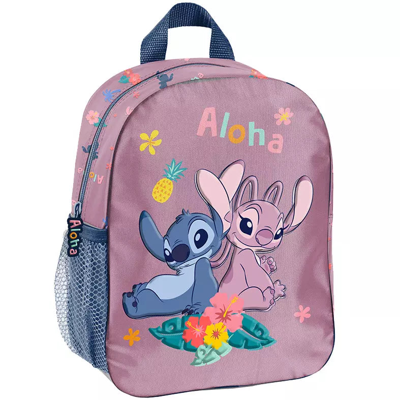 Vaikiškas kuprinė Stitch Aloha rožinė – Paso