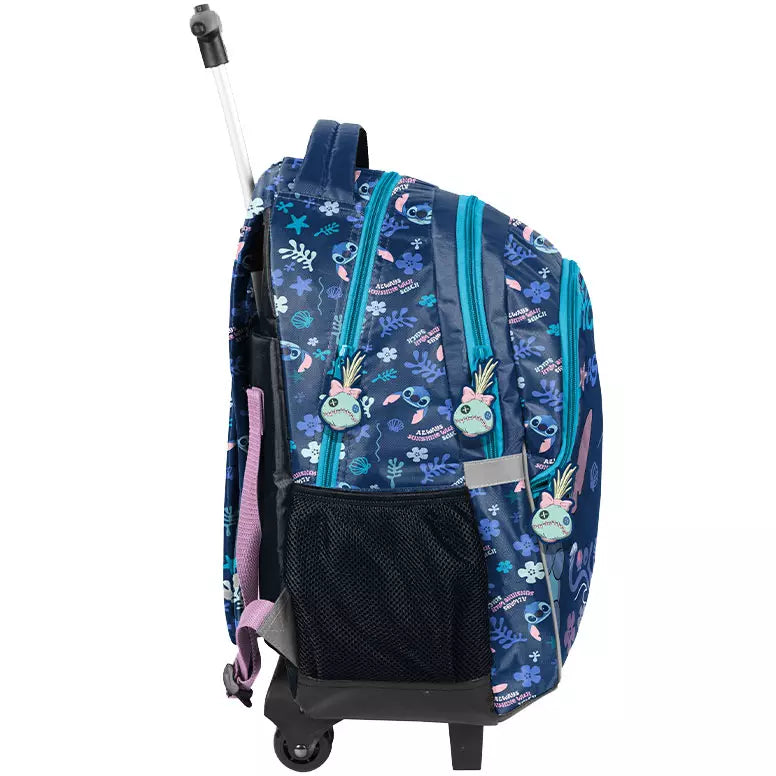 Mokyklinė kuprinė su ratukais Stitch Cool – Paso