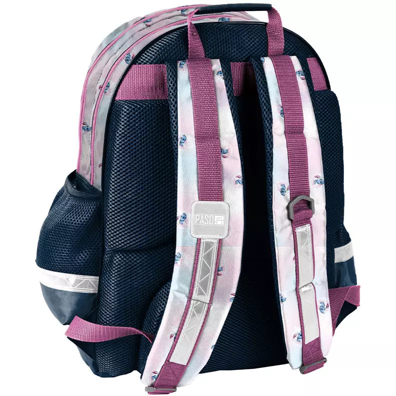 Mokyklinė kuprinė Stitch su širdimi – Paso