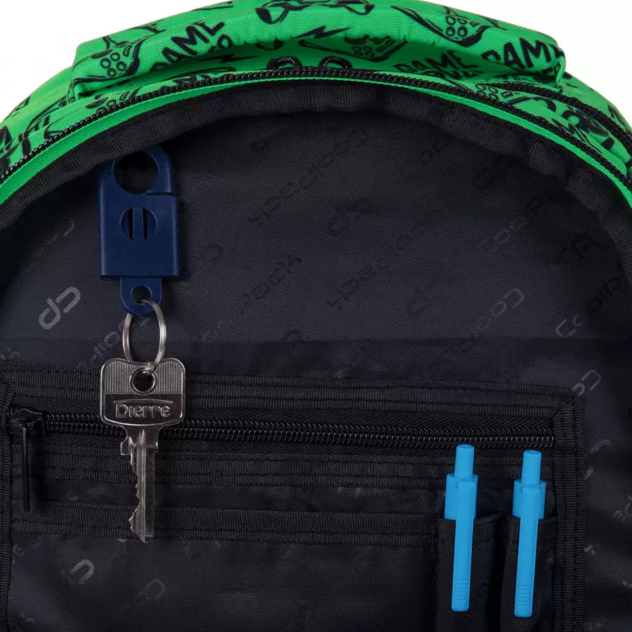 Mokyklinė kuprinė Game Over Gradient Green – CoolPack